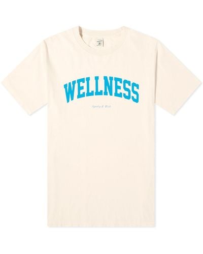 Sporty & Rich Wellness Ivy T-Shirt - Blue