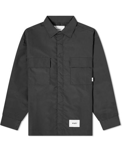WTAPS 08 Nylon Overshirt - Black