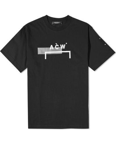 A_COLD_WALL* Strata Bracket T-Shirt - Black