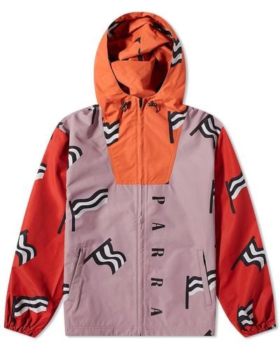 by Parra Flagged Jacket - Red