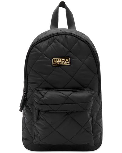 Black Barbour Backpacks for Women | Lyst
