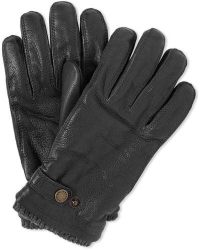 Hestra Utsjo Sport Gloves (leather) - Black