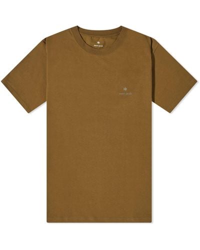 Snow Peak Logo T-Shirt - Green