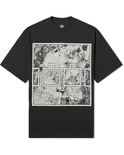 The Trilogy Tapes Block Ice T-Shirt - Black