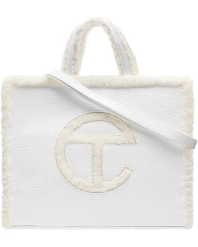 UGG X Telfar Medium Shopper Bag - White