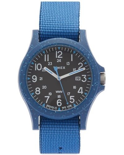 Timex Expedition Acadia 40Mm Watch - Blue