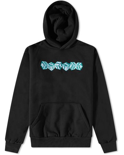 Butter Goods Embroidered Cubes Hoodie - Black