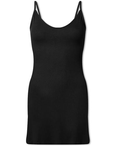 Joah Brown Joah Slip Rib Mini Dress - Black