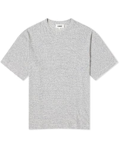 YMC Tripe Stripe T-Shirt - Natural