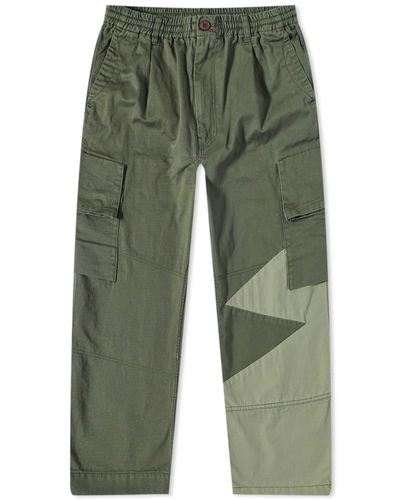 Undercoverism Patchwork Cargo Pant - Green