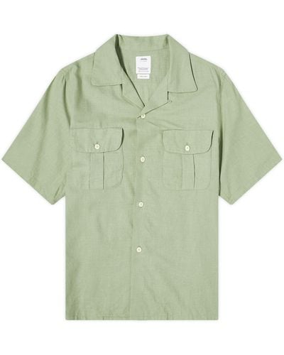 Visvim Keesey Short Sleeve Shirt - Green