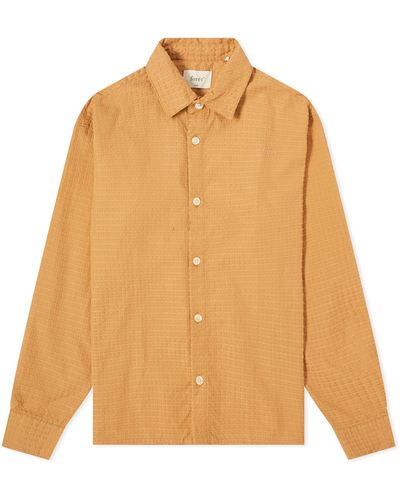 Forét Atlas Loom Shirt - Orange