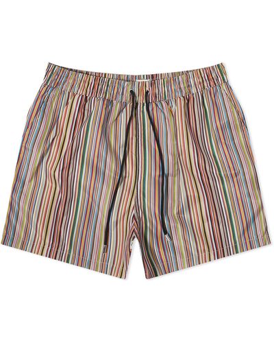 Paul Smith Multi Stripe Swim Short - Multicolour