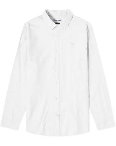 Barbour Oxford Shirt - White