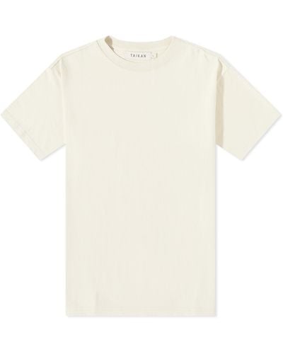 TAIKAN Plain Heavyweight T-Shirt - White