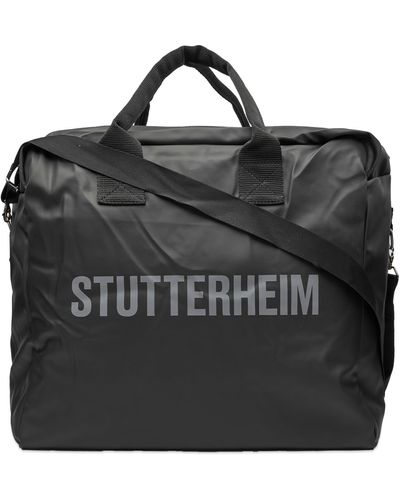 Stutterheim Svea Box Bag - Black