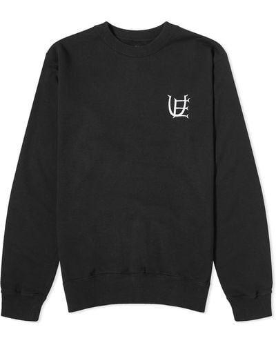 Uniform Experiment Authentic Logo Sweatshirt - Black