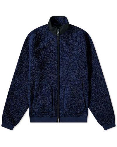 Albam Sherpa Fleece Jacket - Blue