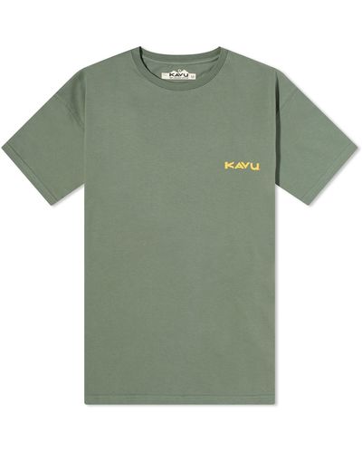 Kavu Slice T-Shirt - Green