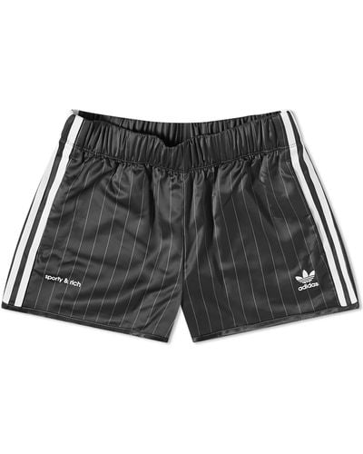 adidas X Sporty & Rich Soccer Shorts - Black