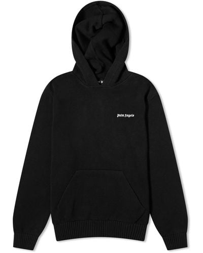 Palm Angels Classic Popover Hoody - Black