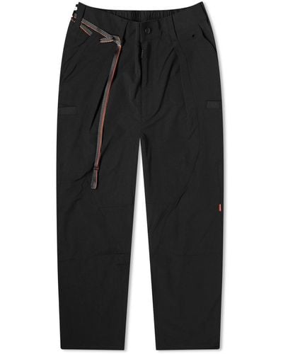 GOOPiMADE “Br-05” Softbox Basic Trousers - Black