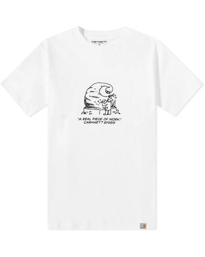 Carhartt Piece Of Work T-shirt - White