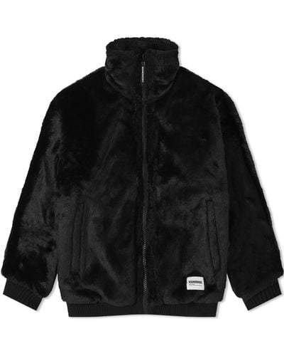 Neighborhood Fur Logo Jacket - Black