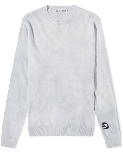 Acne Studios Kronas Basic Sweater - White