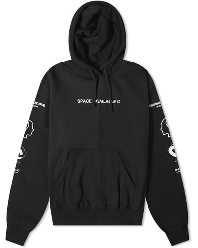 Space Available Artisan Nature Hoodie - Black
