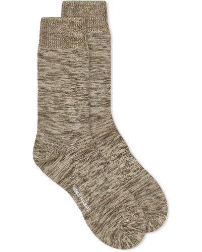 Norse Projects Bjarki Blend Sock - Gray