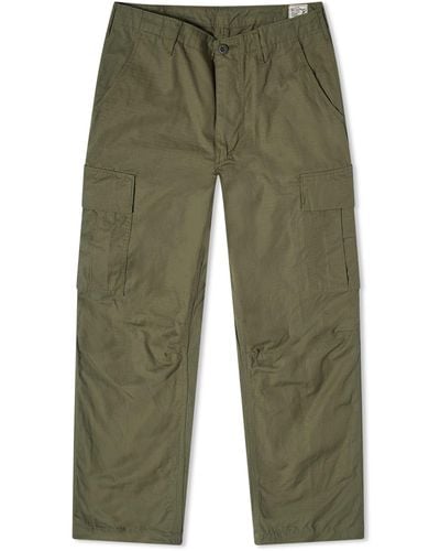 Orslow Vintage Fit 6 Pockets Cargo Trousers - Green