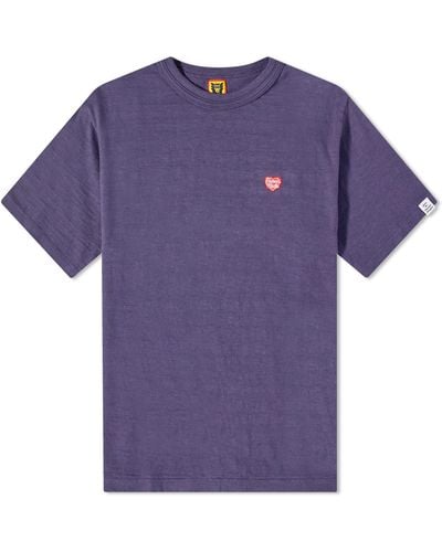 Human Made Heart Badge T-Shirt - Purple