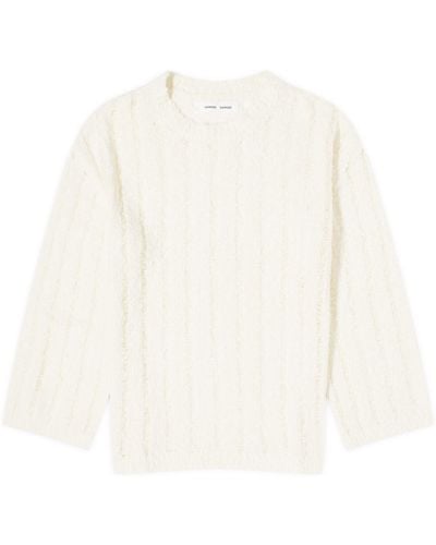 Samsøe & Samsøe Sajulia Knitted Sweater - White