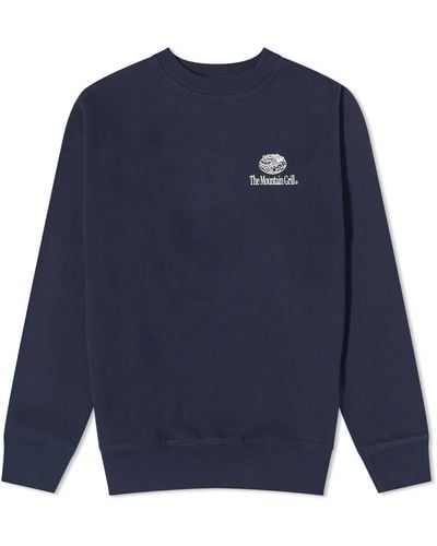 Garbstore Mountain Crew Sweat - Blue