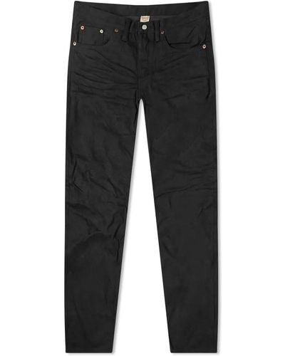RRL Slim Fit Jeans - Black