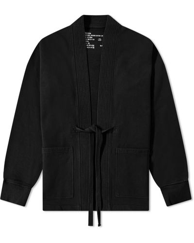 Maharishi Miltype Jersey Kimono - Black
