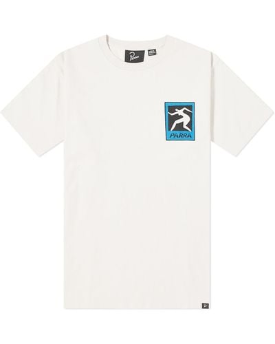 by Parra Pigeon Legs T-Shirt - White