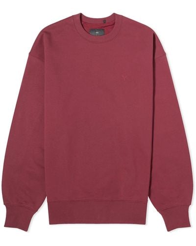Y-3 Ft Crew Sweat - Red
