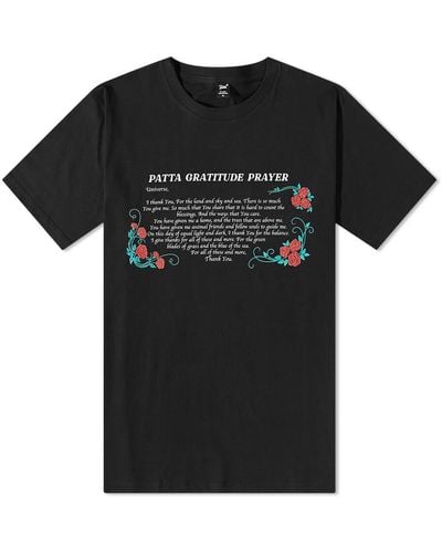 PATTA Prayer T-Shirt - Black