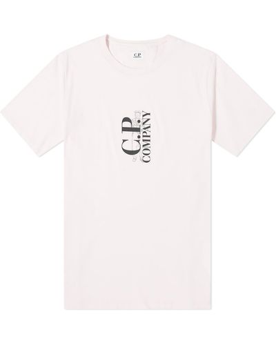 C.P. Company Sailor Logo T-Shirt - Pink