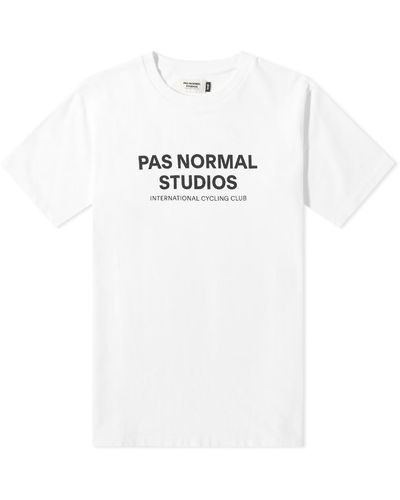 Pas Normal Studios Logo T-shirt - White