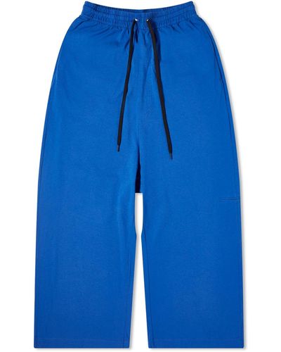 MM6 by Maison Martin Margiela Oversized Sweatpants - Blue