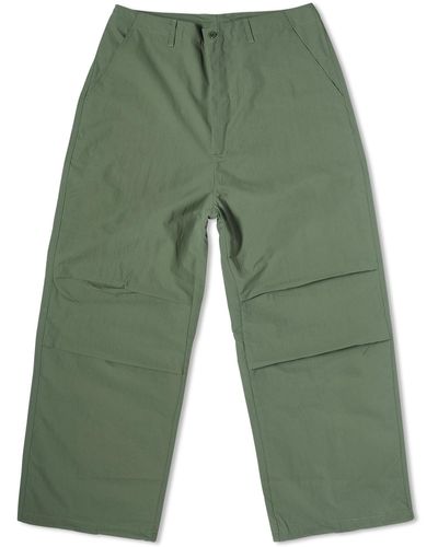 FRIZMWORKS Nylon Ripstop Parachute Pant - Green