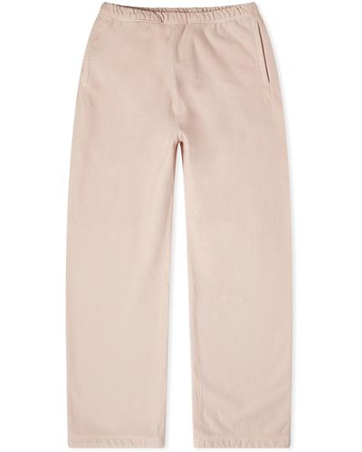 AURALEE Super Milled Sweat Trousers - Natural