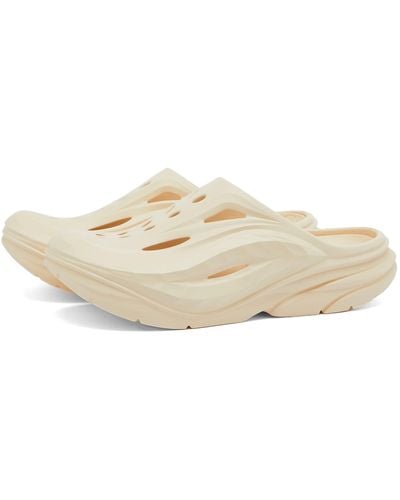 Hoka One One Ora Recovery Mule Trainers - Natural