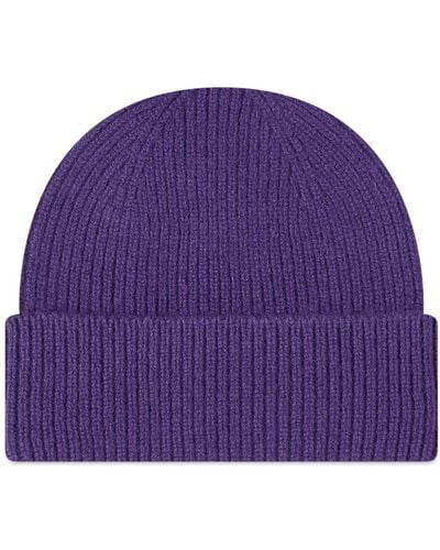 COLORFUL STANDARD Merino Wool Beanie - Purple