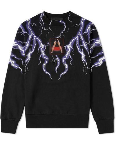 Alexander Wang Lightning Collage Sweatshirt - Black