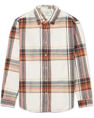 Portuguese Flannel Nords Check Shirt - Multicolour