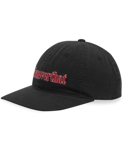 thisisneverthat Double Stitch Onyx Hat - Black
